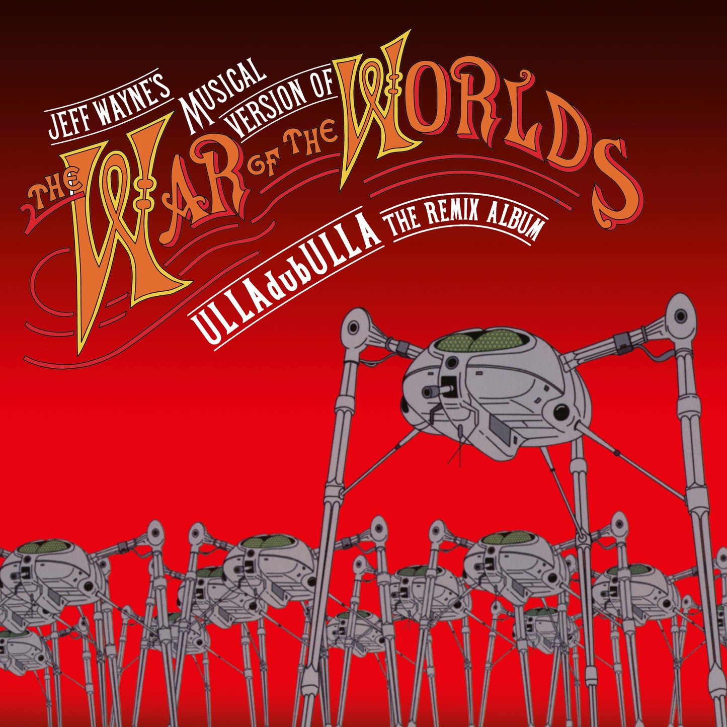 UllaDubUlla (NAD 2024 2LP Yellow and Orange Edition) - Jeff Wayne [Colour Vinyl]