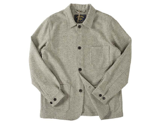 Portuguese Flannel Labura Herringbone Wool