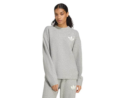 Adidas Knitted Sweater "Medium Grey Heather"