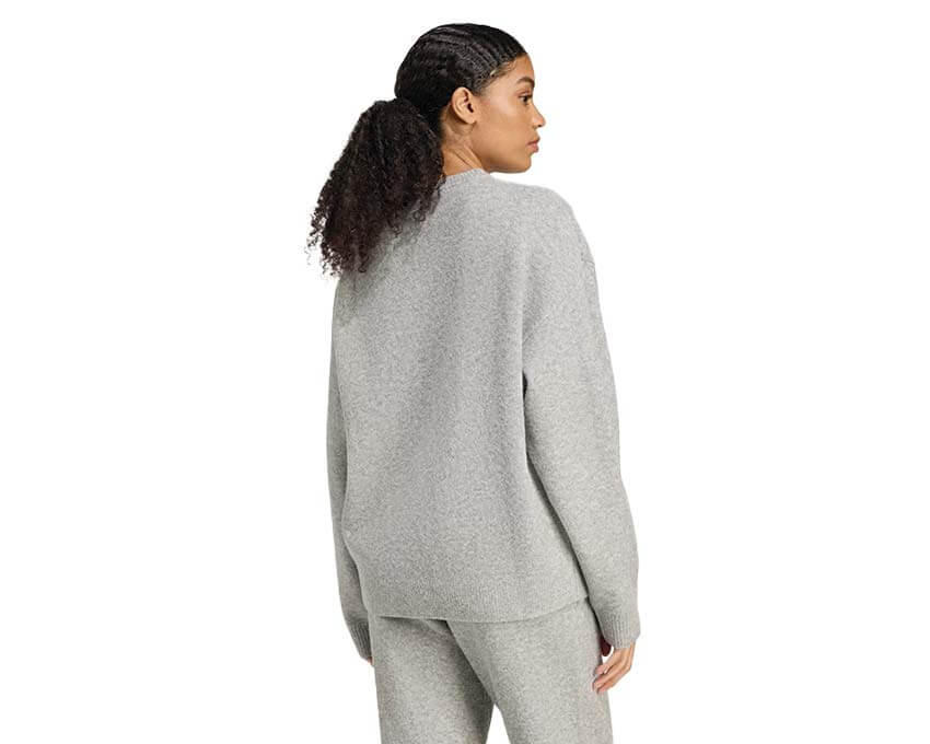 Adidas Knitted Sweater "Medium Grey Heather"