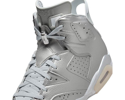 Air Jordan 6 Retro x PSG "Metallic Silver"