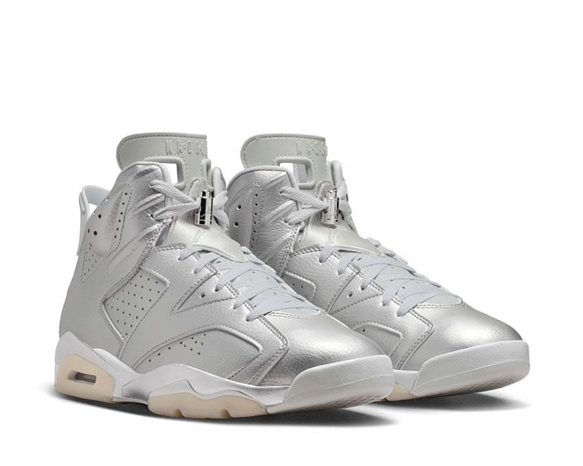 Air Jordan 6 Retro x PSG "Metallic Silver"