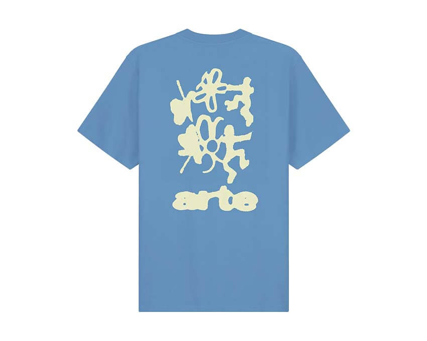 Arte Blurry Back Print "Blue"