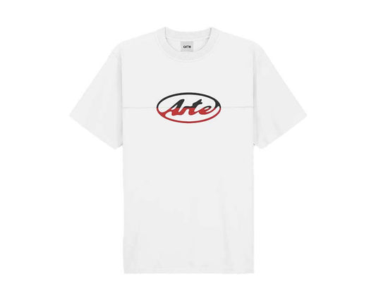 Arte Circle Logo Cut T-shirt "White"