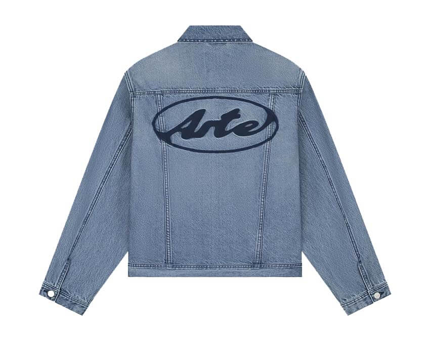 Arte Circle Logo Jeans Jacket