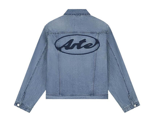 Arte Circle Logo Jeans Jacket