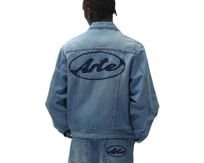 Arte Circle Logo Jeans Jacket