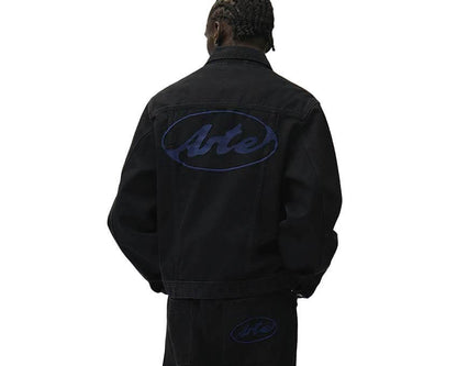 Arte Circle Logo Jeans Jacket
