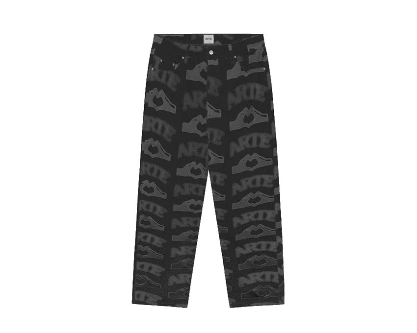 Arte Heart Printed Pants