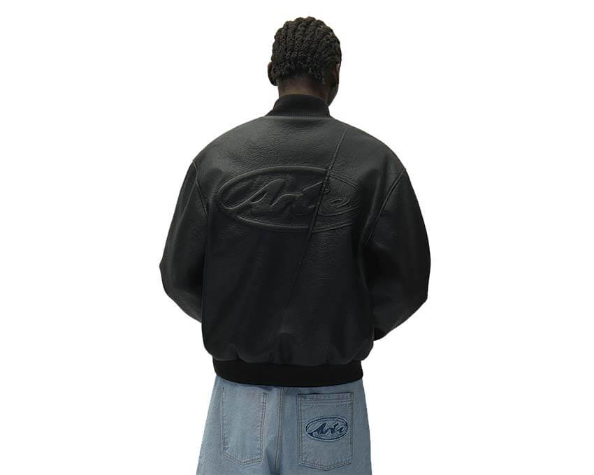 Arte Leather Varsity Jacket