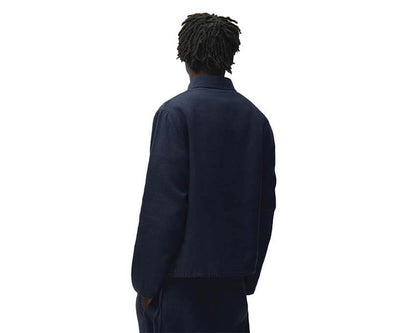 Arte Linen Quarter Zip Pullover "Navy"