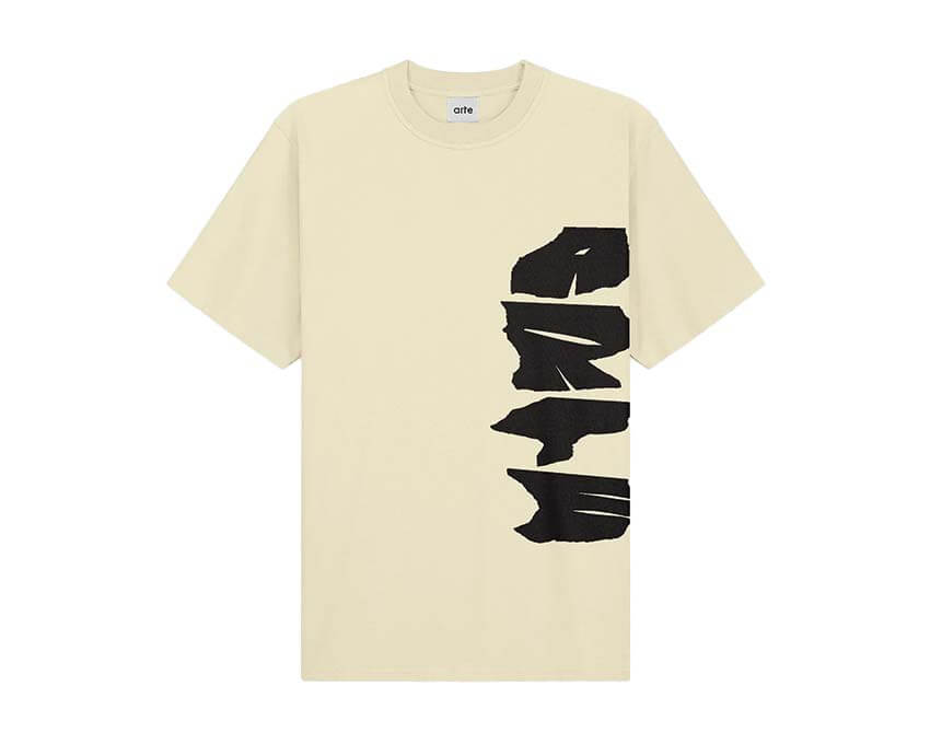 Arte Side Logo T-shirt "Cream"