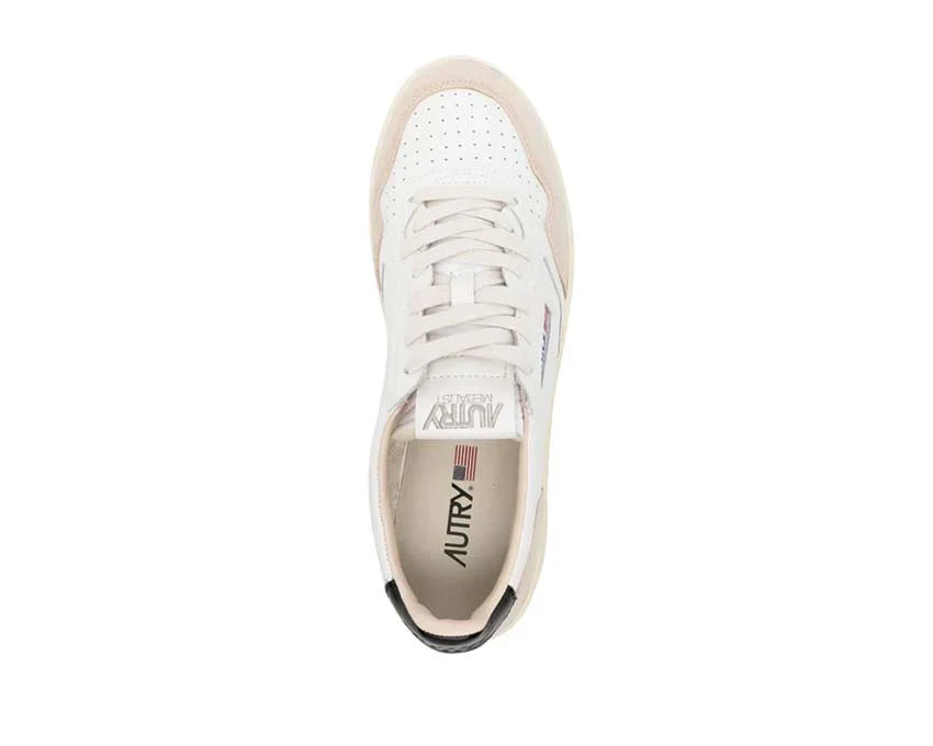 Autry Medalist Low W "Suede White"
