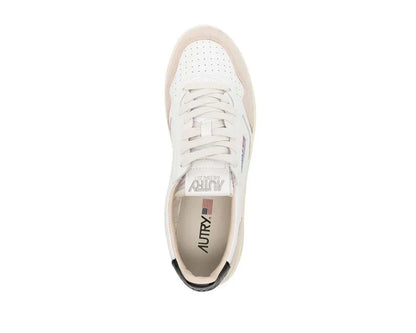 Autry Medalist Low W "Suede White"