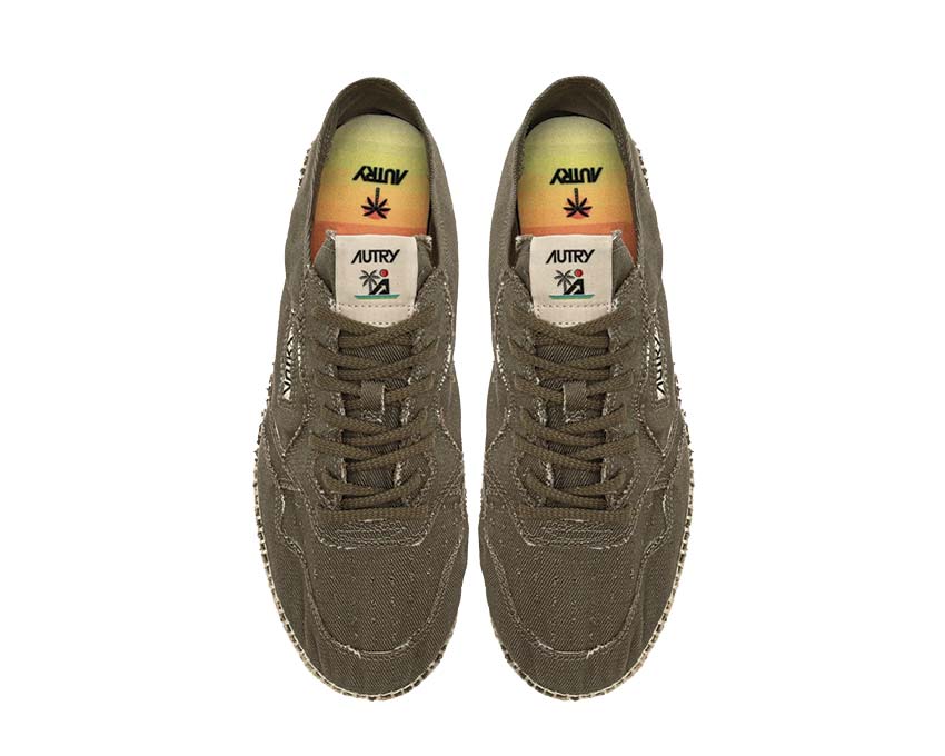 Autry Sandy Espadrilles "Military Canvas"