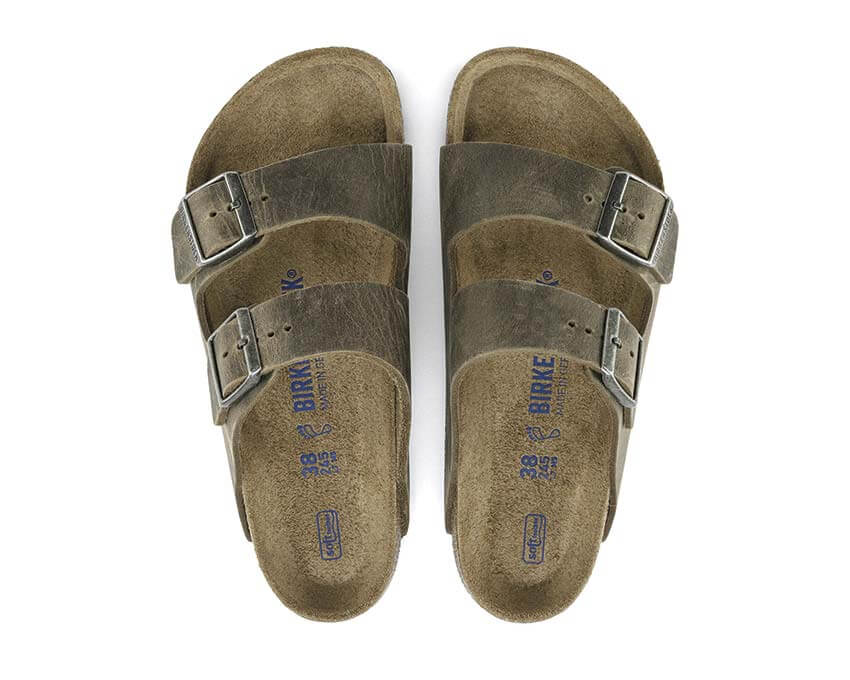 Birkenstock Arizona Soft Footbed "Faded Khaki"