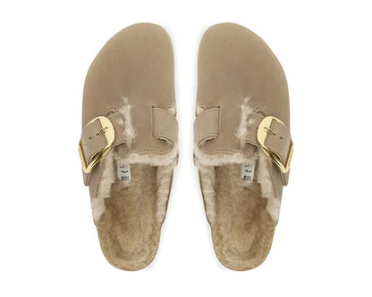 Birkenstock Boston Big Buckle Shearling
