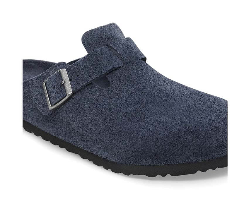 Birkenstock Boston Soft Footbed "Navy"