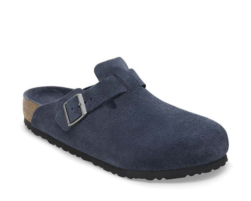 Birkenstock Boston Soft Footbed "Navy"