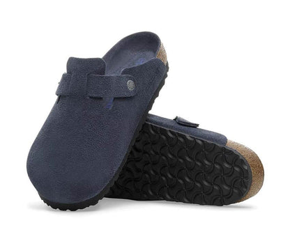Birkenstock Boston Soft Footbed "Navy"