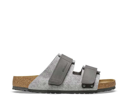 Birkenstock Uji Nubuck "Light Gray" W