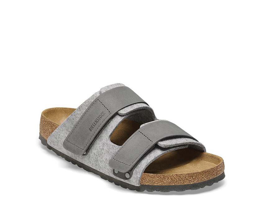 Birkenstock Uji Nubuck "Light Gray" W