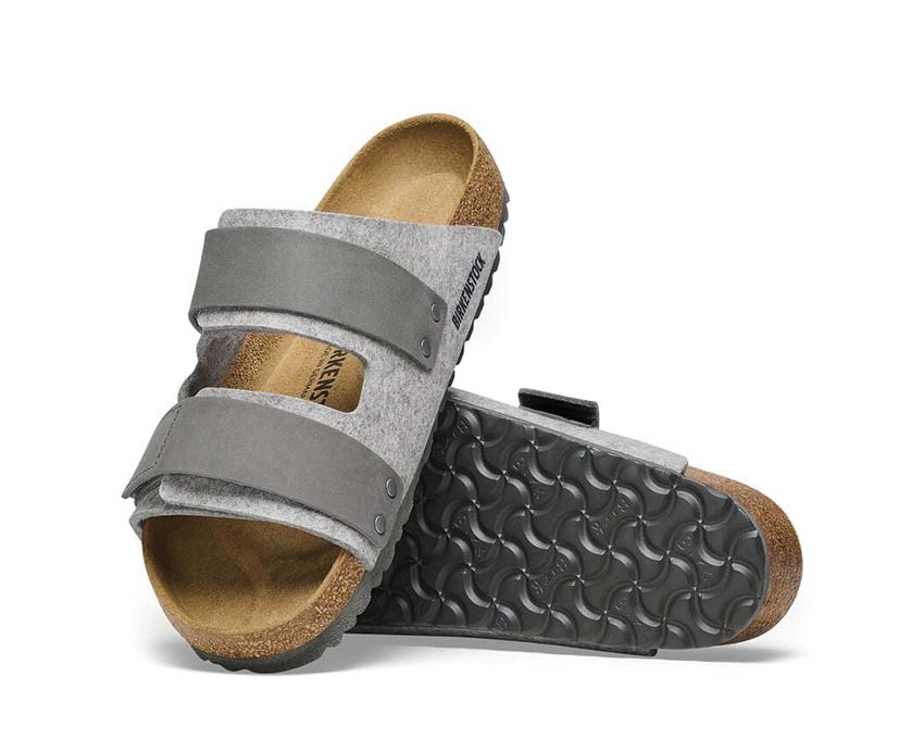Birkenstock Uji Nubuck "Light Gray" W