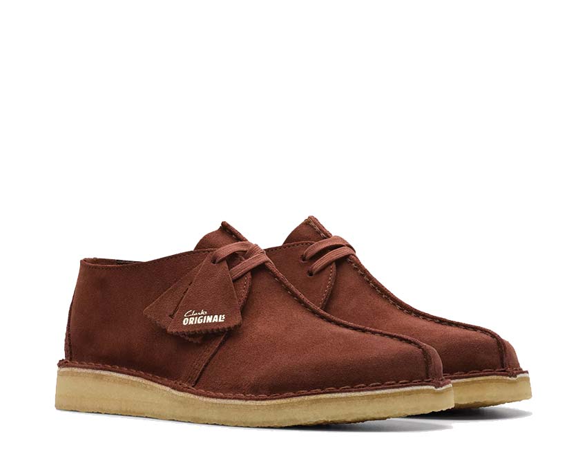 Clarks Desert Trek "Dark Rust Brown"
