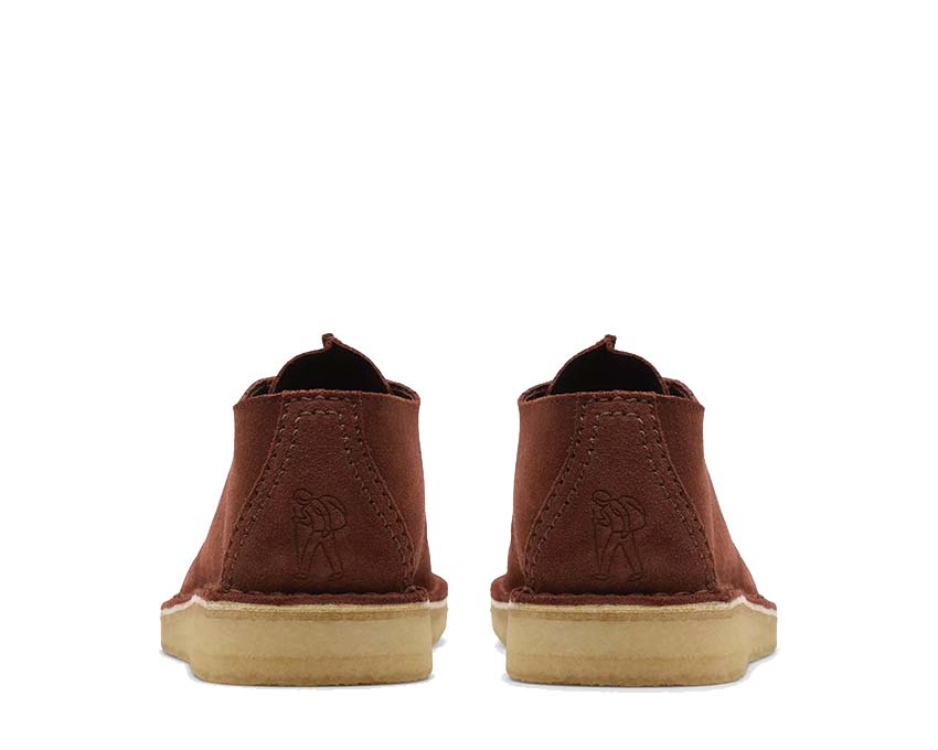 Clarks Desert Trek "Dark Rust Brown"
