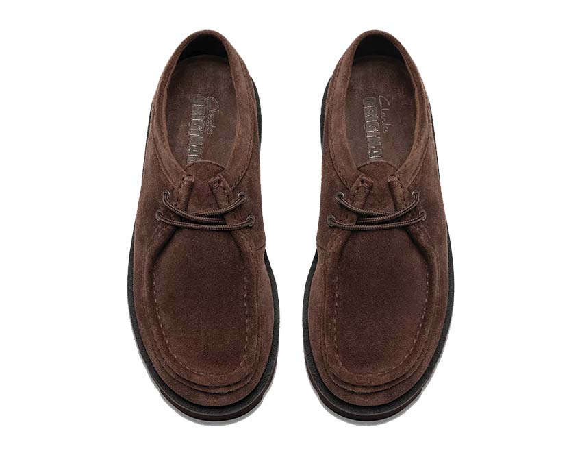 Clarks Meare "Dark Brown Suede"