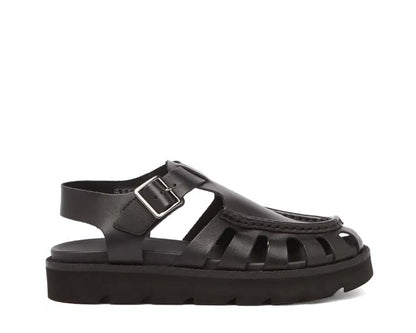 Clarks Meare Buckle "Black Leather"