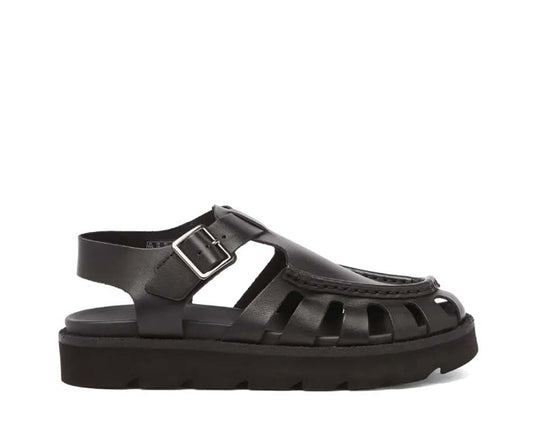 Clarks Meare Buckle "Black Leather"