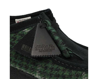 Clarks Wallabee "Green Tweed Comb"