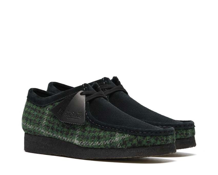 Clarks Wallabee "Green Tweed Comb"