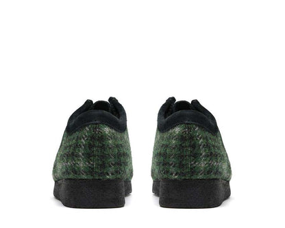 Clarks Wallabee "Green Tweed Comb"