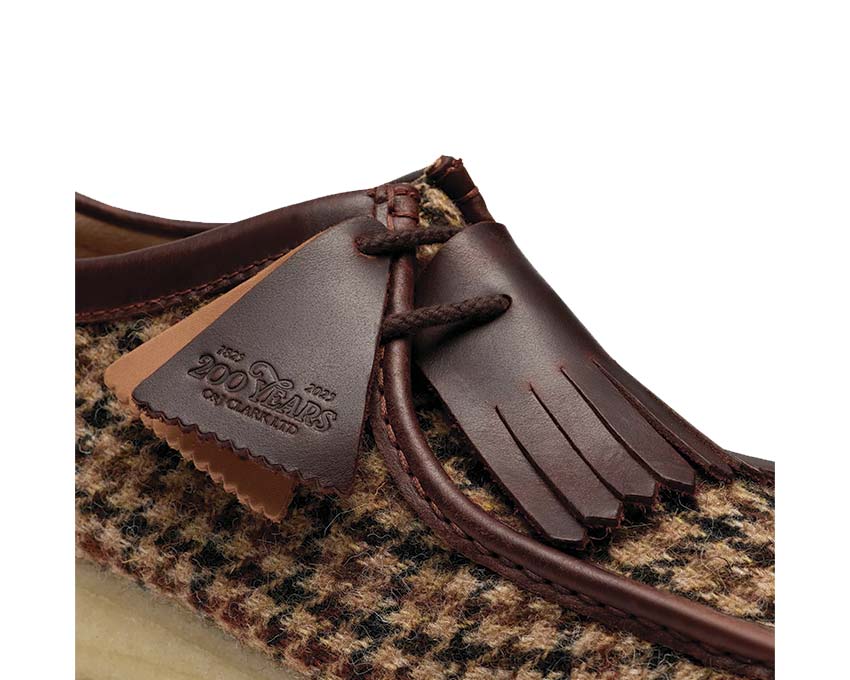 Clarks Wallabee "Brown Tweed Comb"