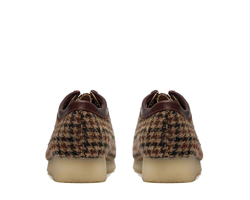 Clarks Wallabee "Brown Tweed Comb"