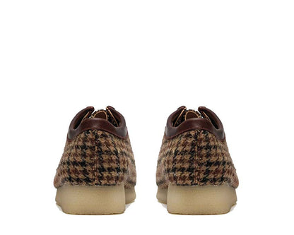 Clarks Wallabee "Brown Tweed Comb"
