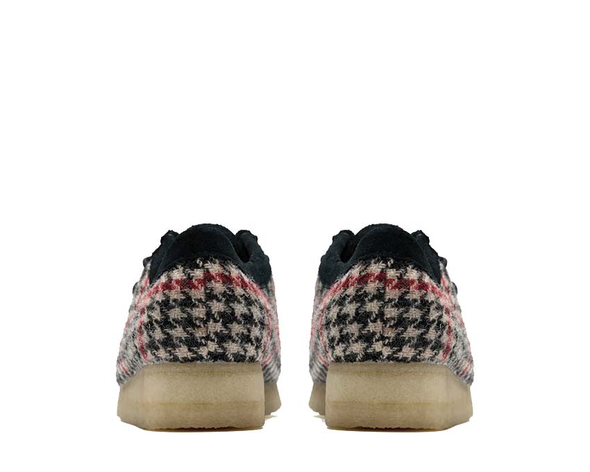Clarks Wallabee "Black Tweed Combination"