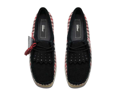 Clarks Wallabee "Black Tweed Combination"