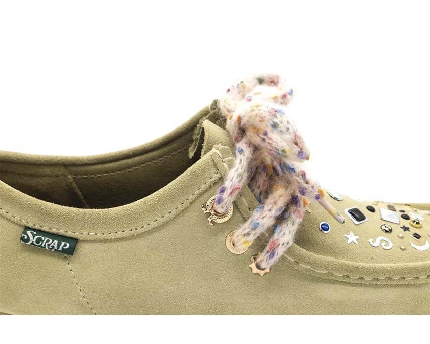 Clarks Wallabee x Scrapworld
