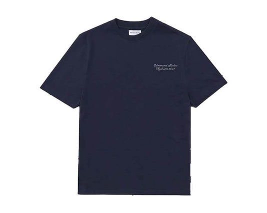 Edmmond Studios Signature T-shirt "Plain Navy"
