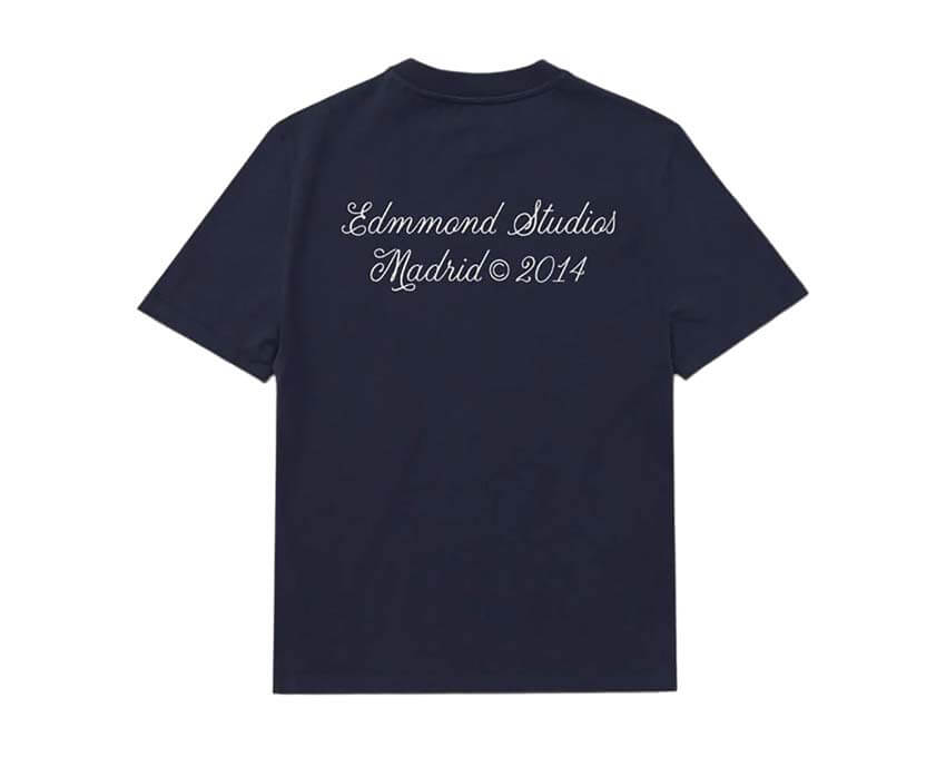 Edmmond Studios Signature T-shirt "Plain Navy"