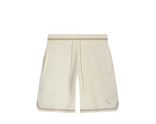Filling Pieces Knit Shorts Classic Antique White
