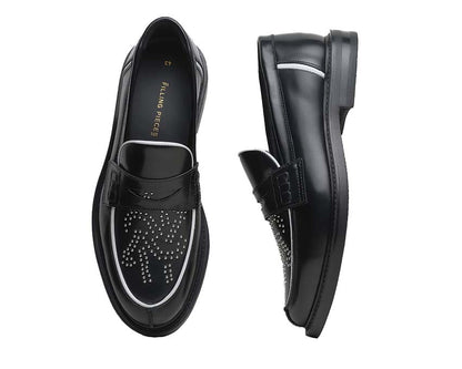 Filling Pieces Loafer Gowtu Studs "Black"