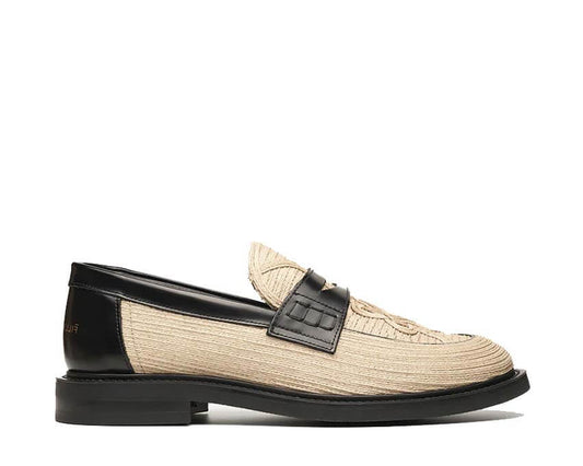 Filling Pieces Loafer Solid Raffia