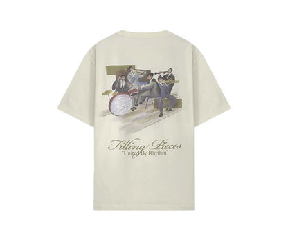 Filling Pieces T-shirt Band "Antique White"