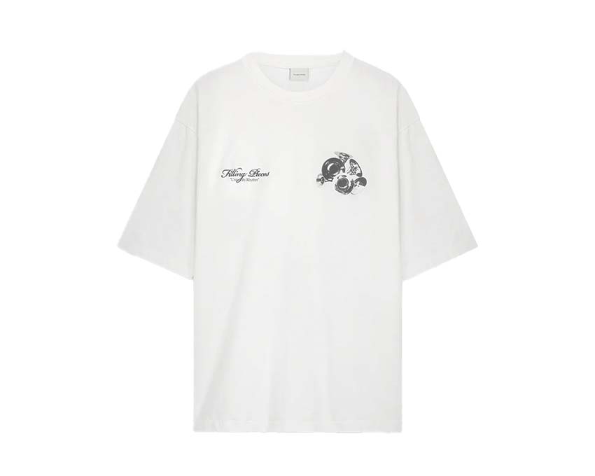 Filling Pieces T-shirt Boxy Bouquet "White"