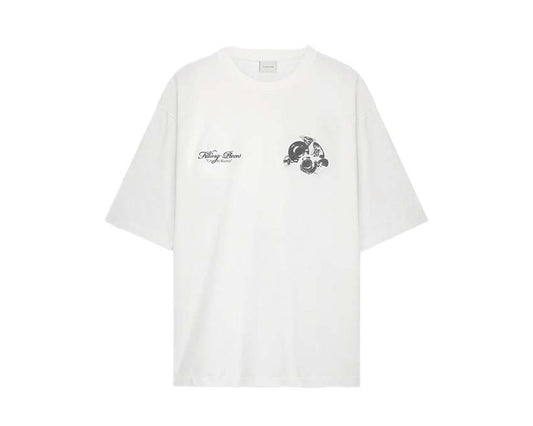 Filling Pieces T-shirt Boxy Bouquet "White"