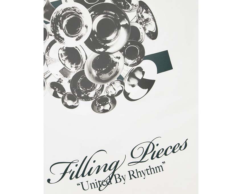 Filling Pieces T-shirt Boxy Bouquet "White"